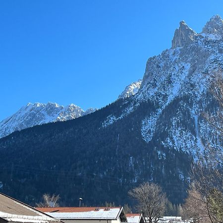 Ferienwohnung Seidl Wohnung Violine Mittenwald Exterior foto