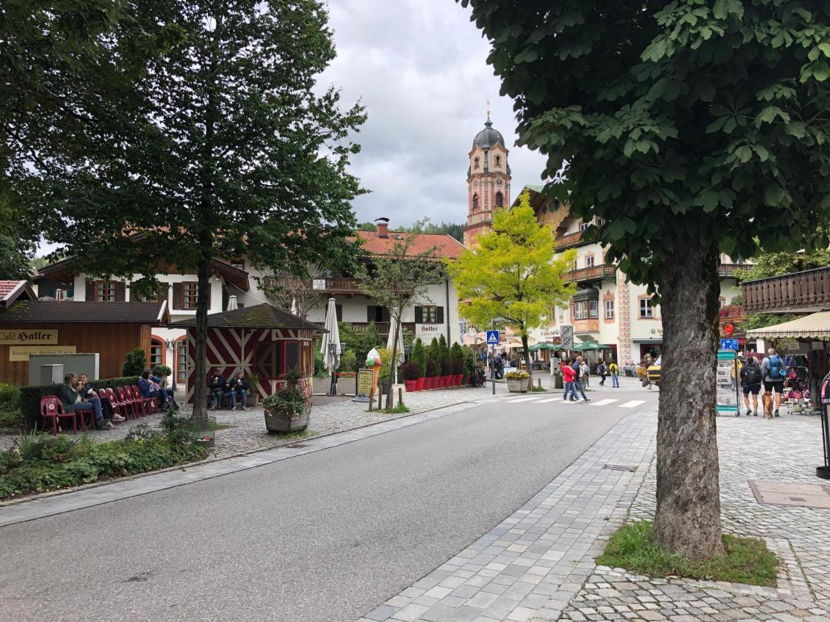 Ferienwohnung Seidl Wohnung Violine Mittenwald Exterior foto